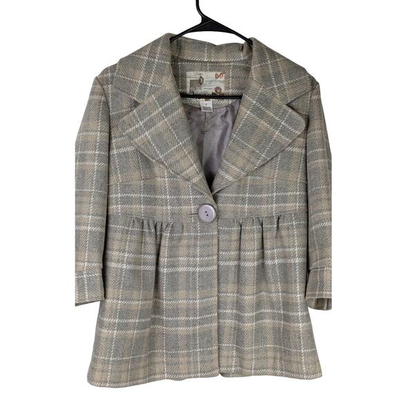 Kensie jacket sz 6 GUC Academia stylized Bust 35"Length 25.5".3/4 sleeves 17.5" - Picture 1 of 6